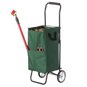 Outdoor Garden Tool Cart with Removable Bag