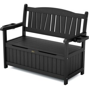 Weather-Resistant Patio Storage Bench